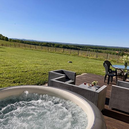 Perigourdine Avec Spa Et Vue Pomport エクステリア 写真