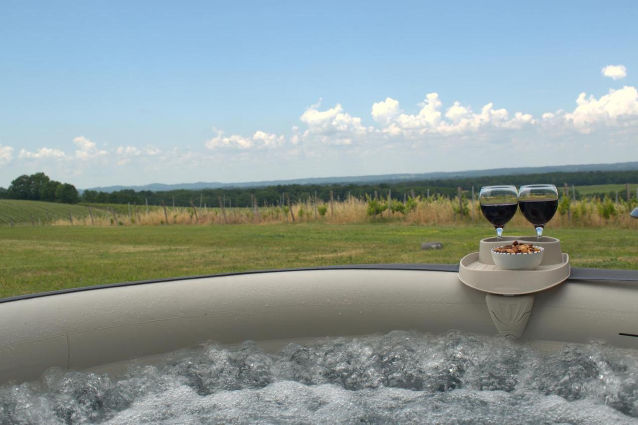 Perigourdine Avec Spa Et Vue Pomport エクステリア 写真
