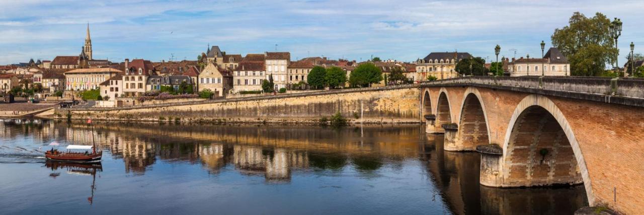 Perigourdine Avec Spa Et Vue Pomport エクステリア 写真