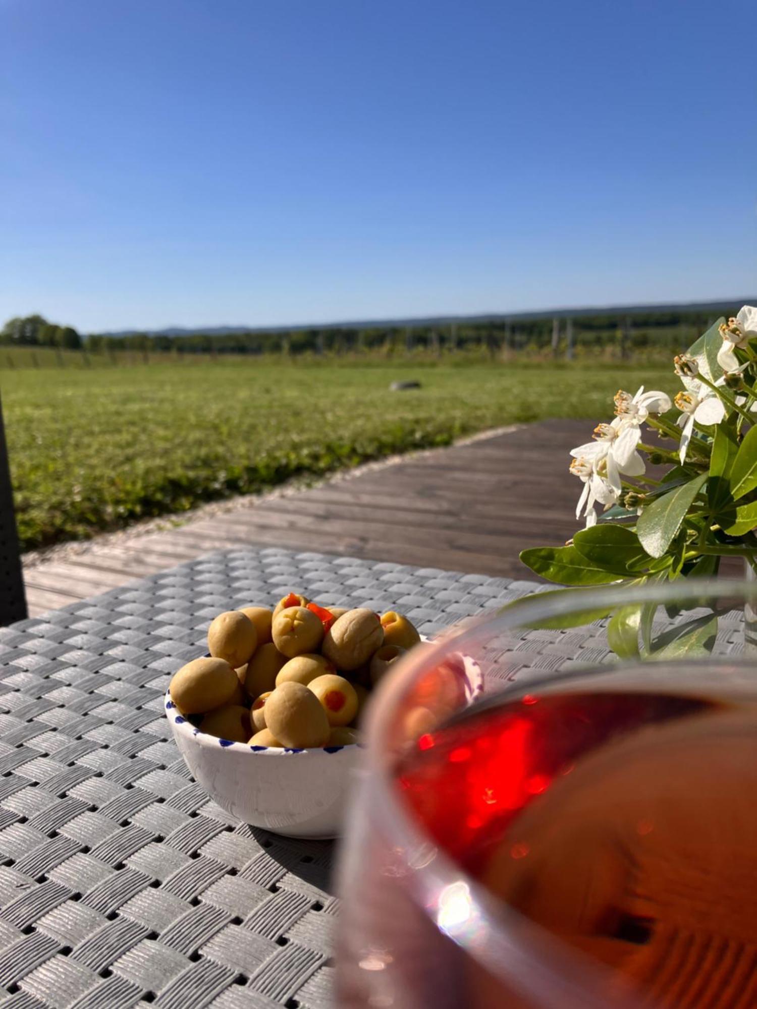 Perigourdine Avec Spa Et Vue Pomport エクステリア 写真